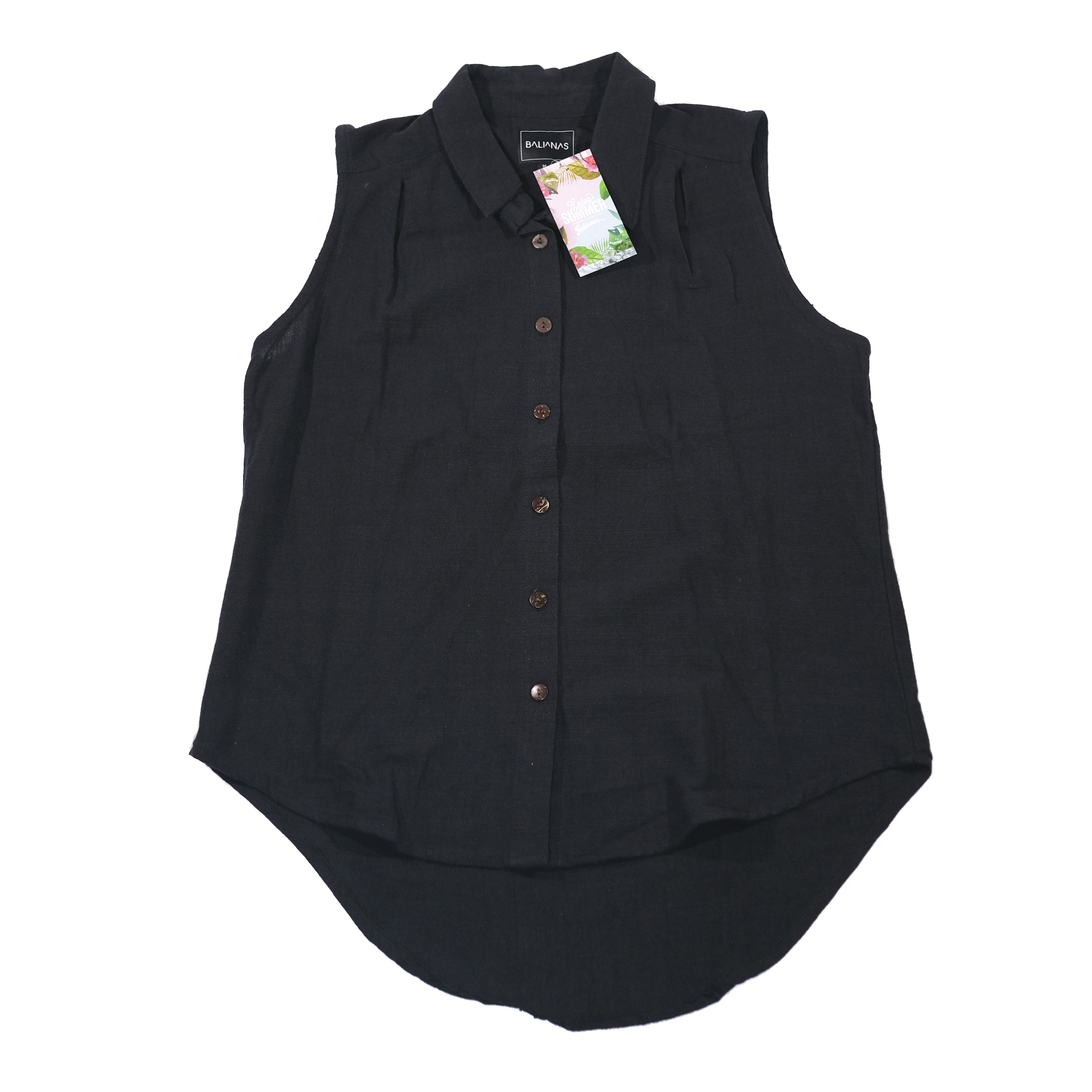 Blouse Button Black
