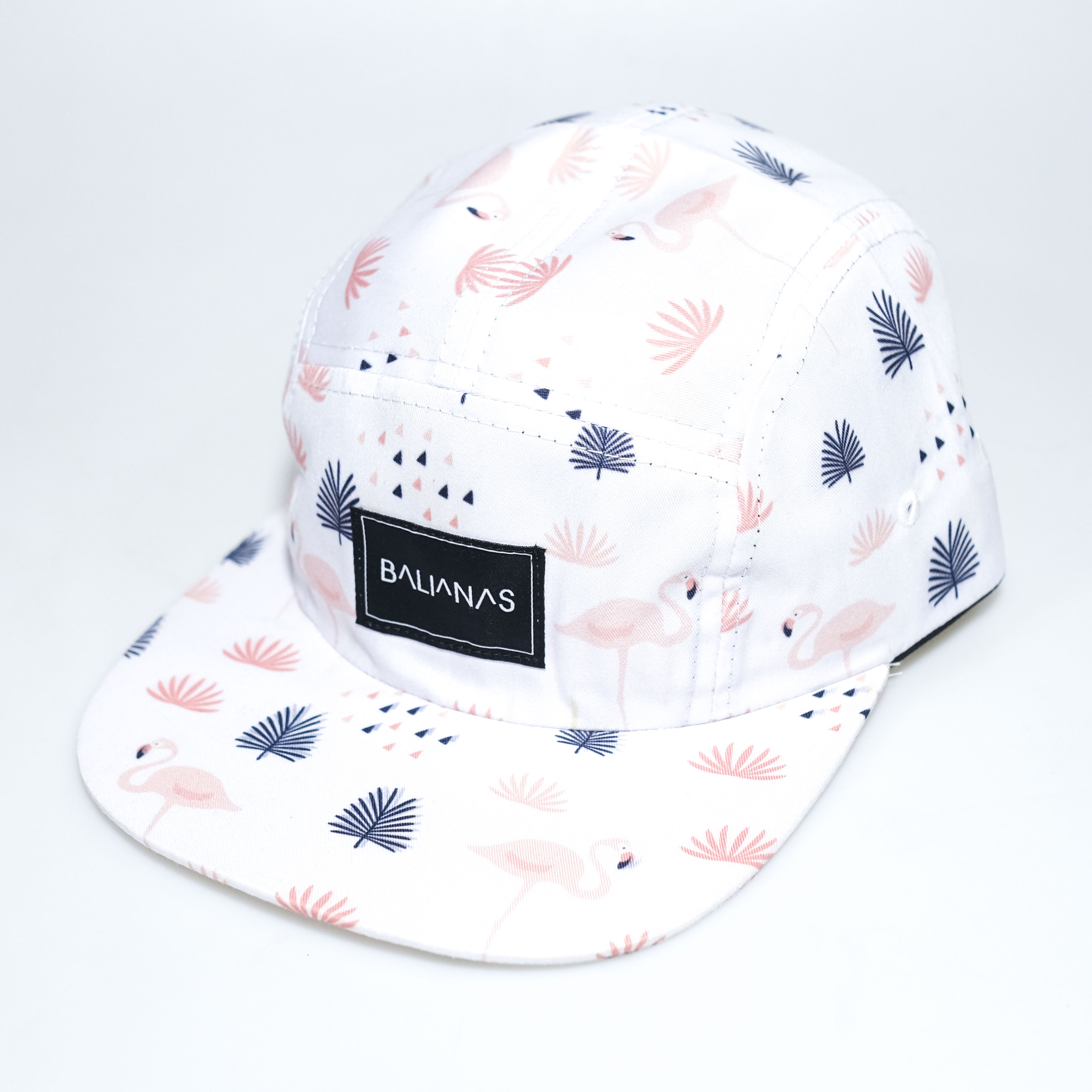 Five Panel Hat Flamingo