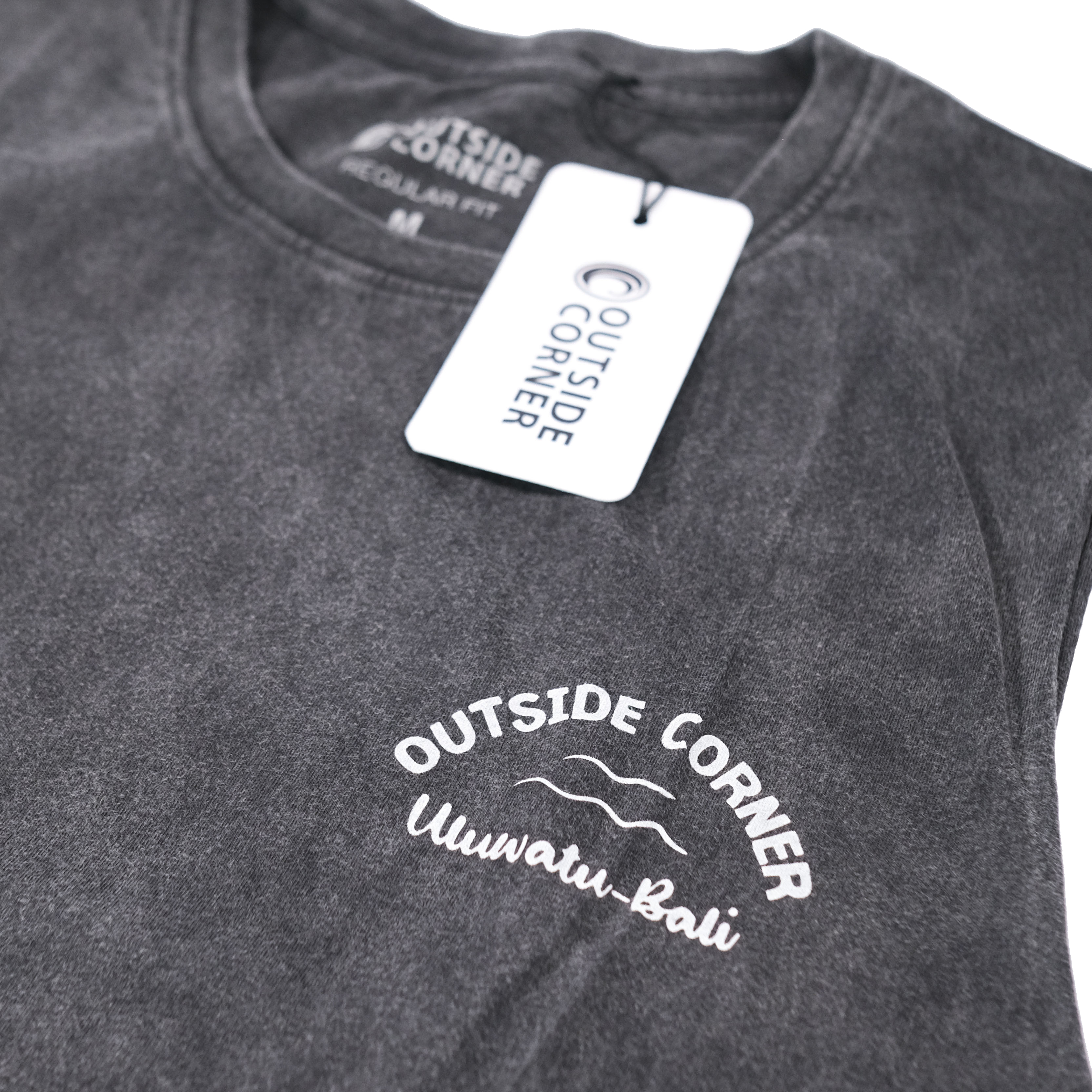 Outside Corner Muscle Tee OC Icon – Vintage Washed Look